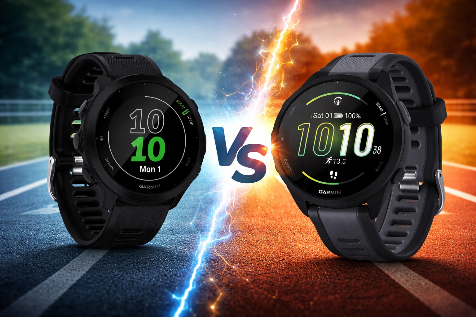 Garmin Forerunner 165 vs 55: Qual Comprar em 2026? [Comparativo Real]