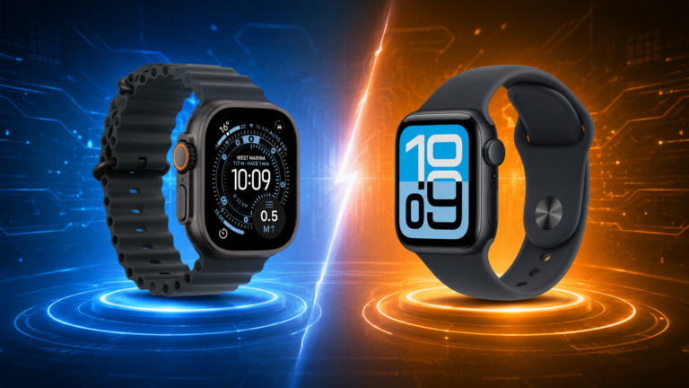 Apple Watch Ultra 3 vs Apple Watch SE 3: Qual Comprar em 2026? [Comparativo Completo]