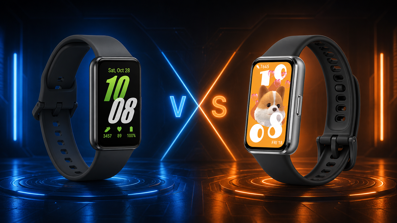 Samsung Galaxy Fit3 vs. Huawei Band 11: Qual é a Melhor Smartband em 2026? [Comparativo]