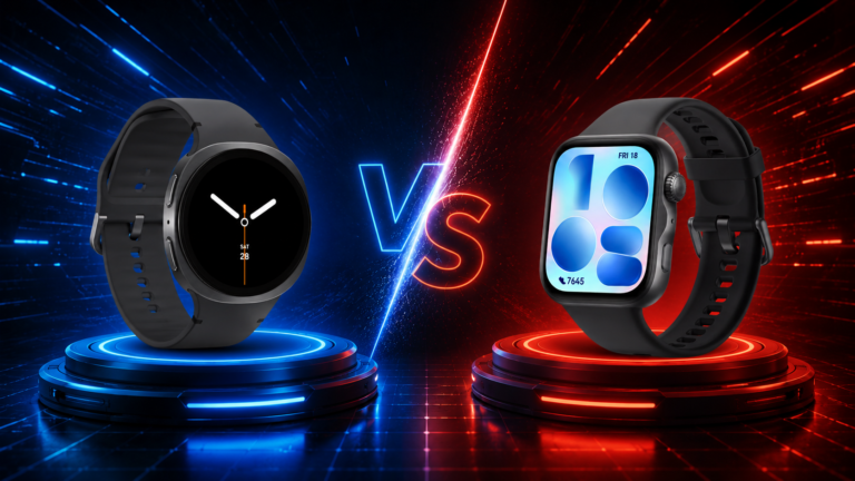 Samsung Galaxy Watch 8 vs Huawei Watch Fit 5: Qual o Melhor Smartwatch para Comprar em 2026?